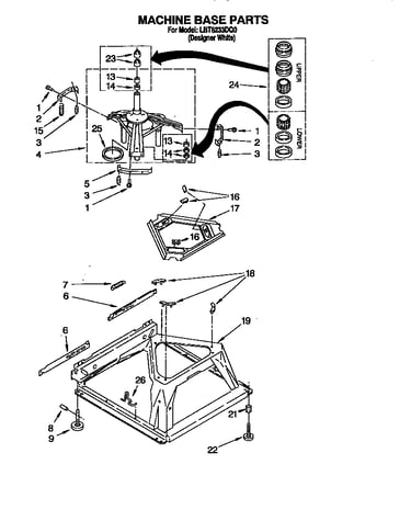 Machine base