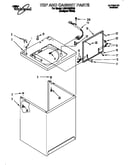 Top and cabinet