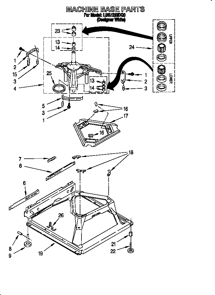 Machine base