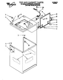 Top and cabinet