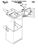 Top and cabinet