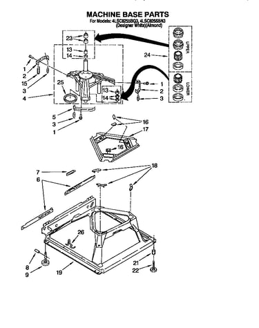 Machine base