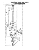 Brake and drive tube