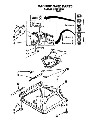 Machine base