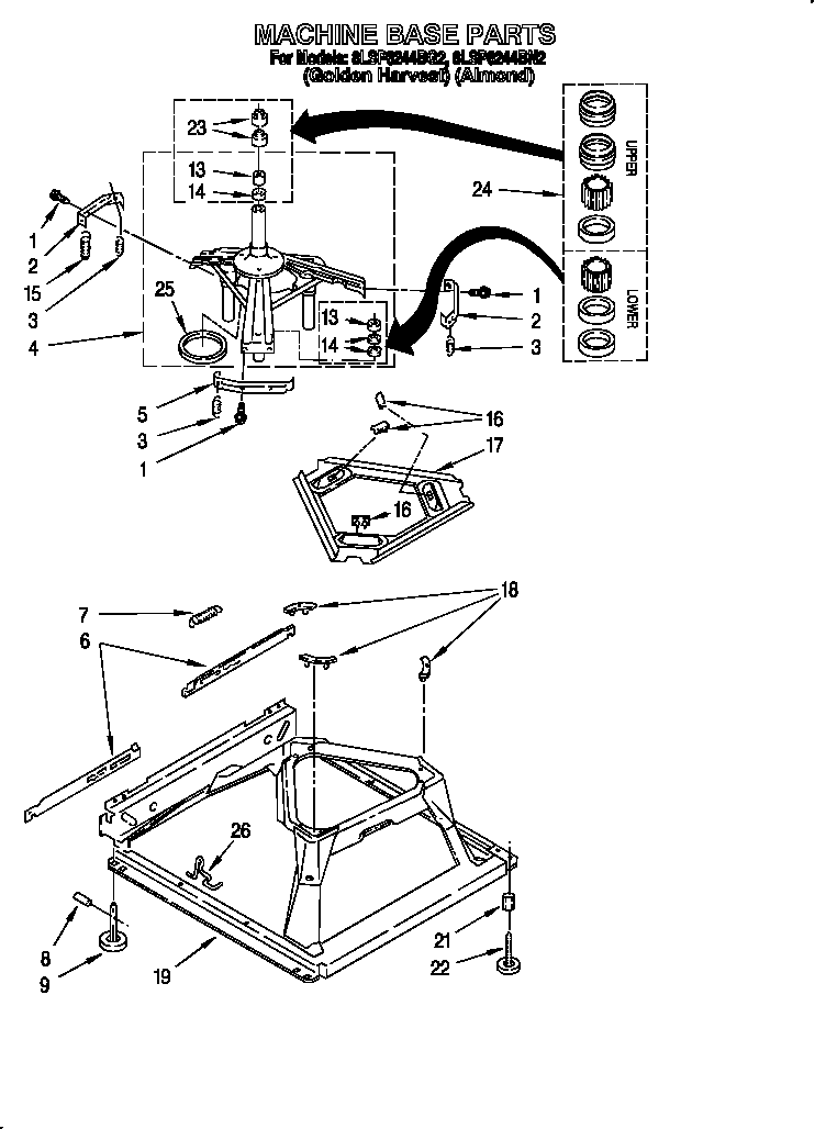 Machine base