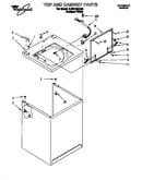 Top and cabinet