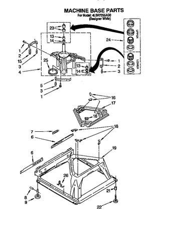 Machine base