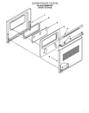 Oven door