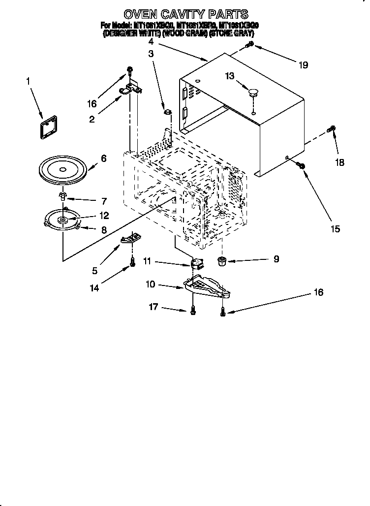 OVEN CAVITY