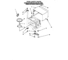 Whirlpool MT4111XBR0 oven cavity diagram