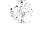Whirlpool MT0060XBB0 oven cavity diagram