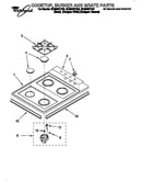 Cooktop, burner and grate