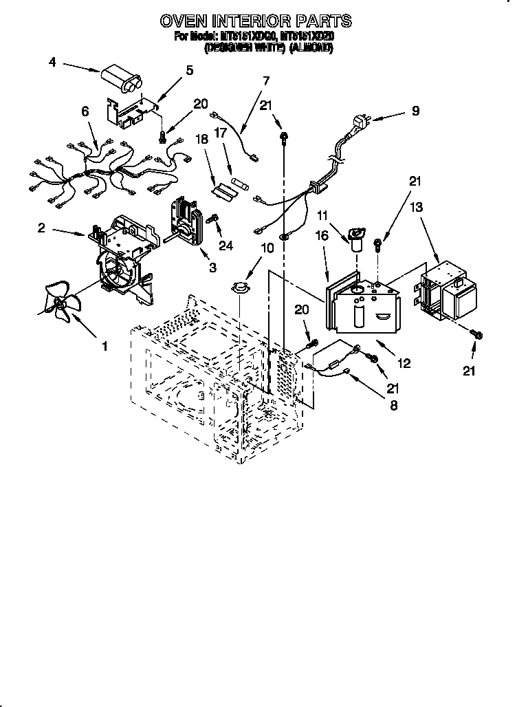 Oven interior