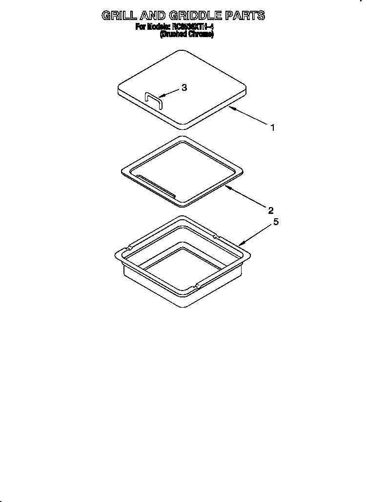 Grill and griddle