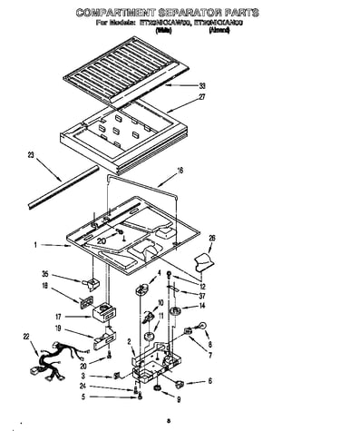 Compartment separator