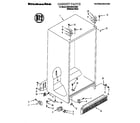 KitchenAid KSRB22QFSS01 cabinet diagram