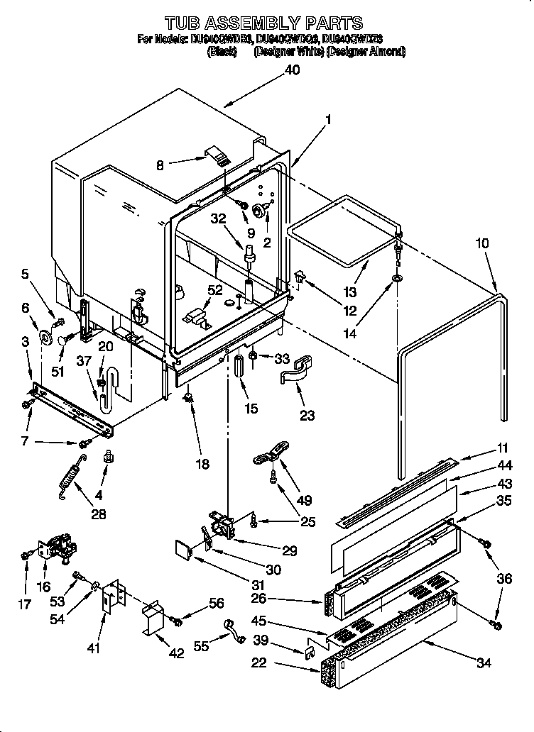 Tub assembly