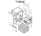 KitchenAid KESC307BWH8 oven chassis diagram