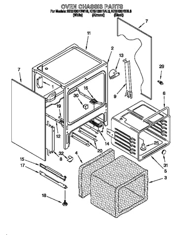 Oven chassis