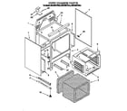 KitchenAid KERH507YBL2 oven chassis diagram