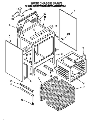 Oven chassis