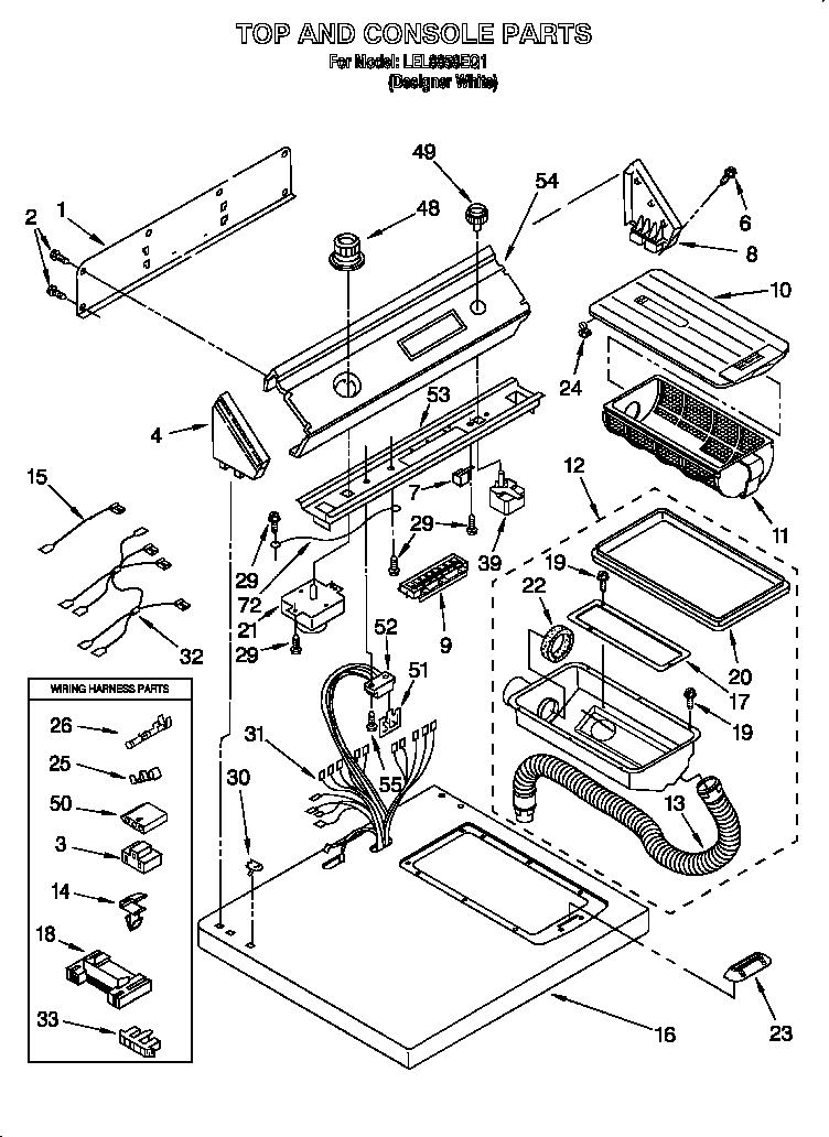 Top and console
