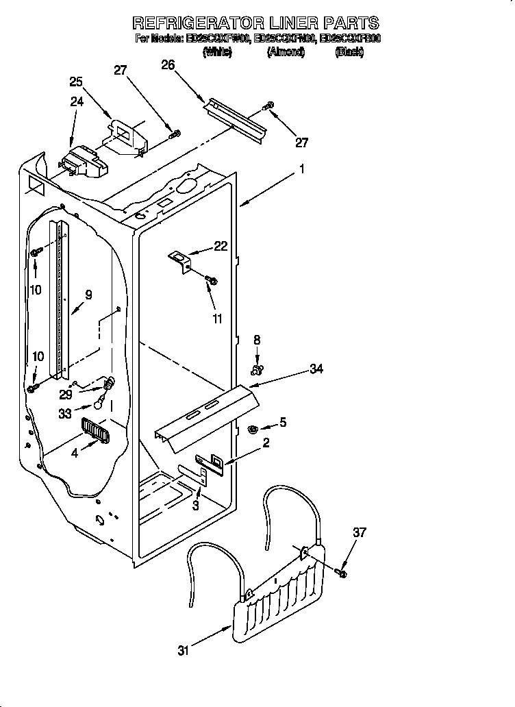 Refrigerator liner