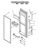 Refrigerator door