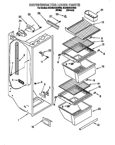 Refrigerator liner