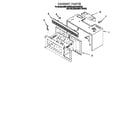 Whirlpool MH6130XEB0 cabinet diagram
