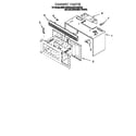 Whirlpool MH6130XEB0 cabinet diagram