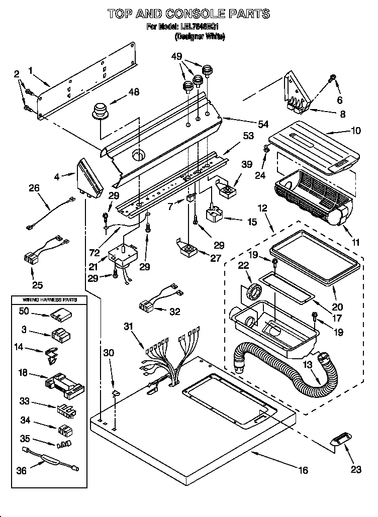 Top and console