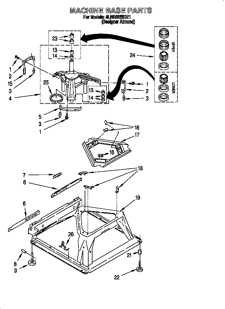 Machine base