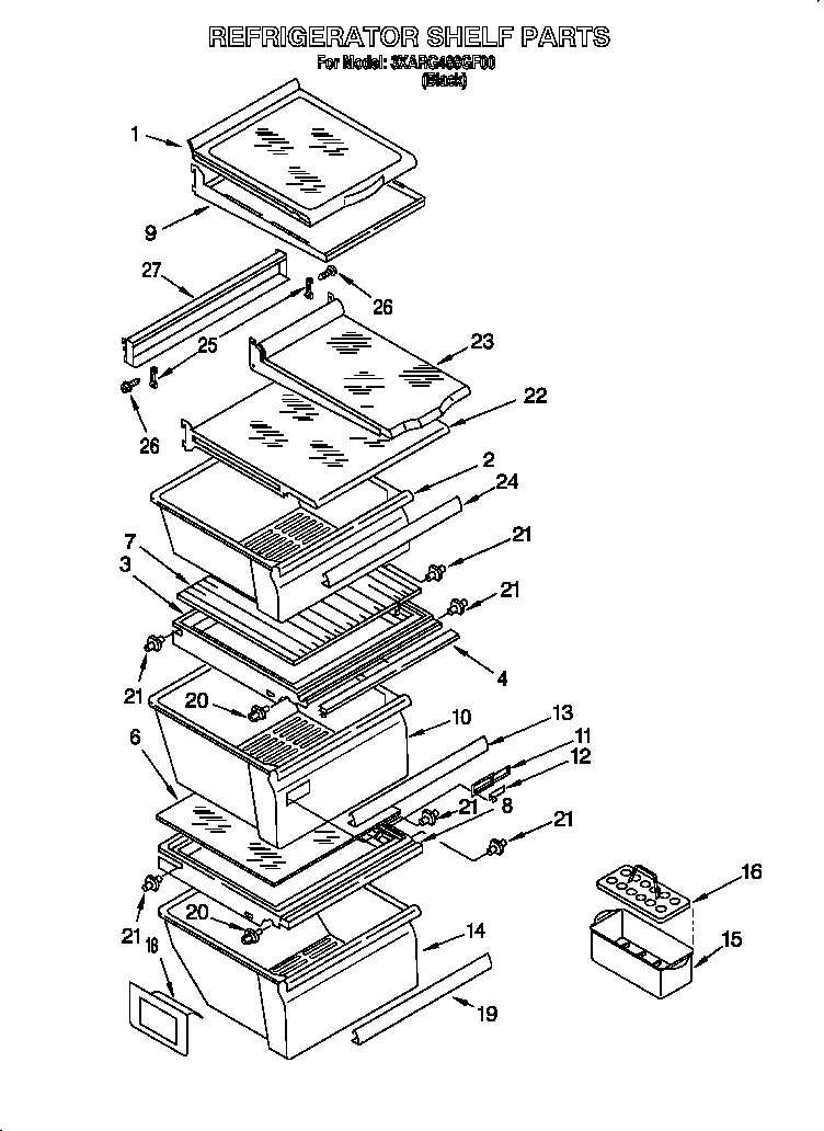 REFRIGERATOR SHELF
