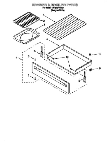 Drawer and broiler