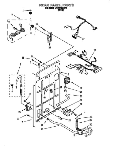 Rear panel