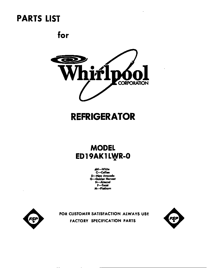 Front cover