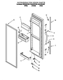 Refrigerator door