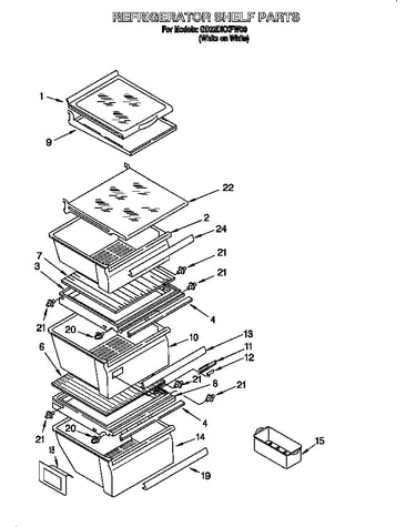 Refrigerator shelf