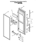 Refrigerator door