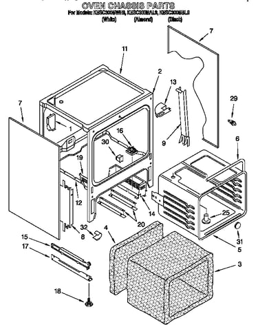Oven chassis