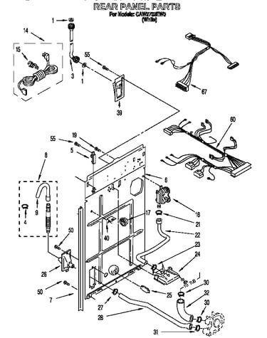 Rear panel