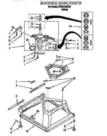 Machine base