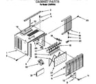 Crosley CA5WM46 cabinet diagram