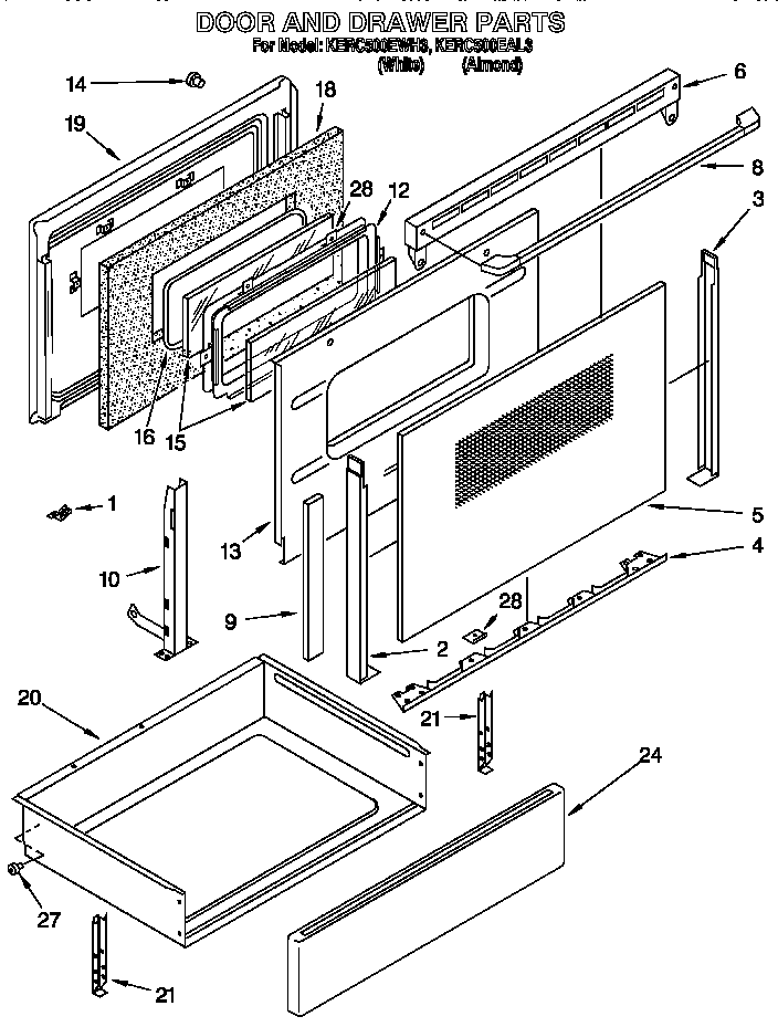 DOOR AND DRAWER