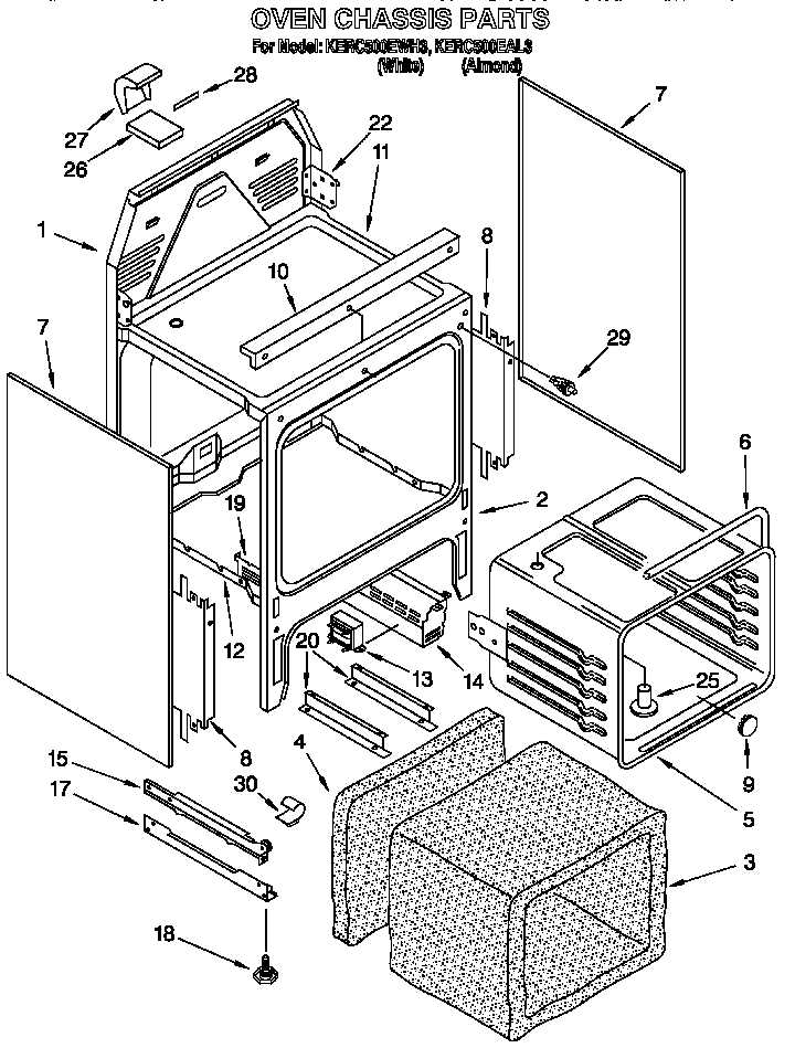 OVEN CHASSIS