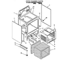 KitchenAid KERS507EWH2 oven chassis diagram