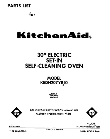 Front cover