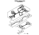 KitchenAid KEDH207YBL0 wiring harness diagram