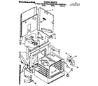 KitchenAid KEDH207YWH2 oven parts diagram